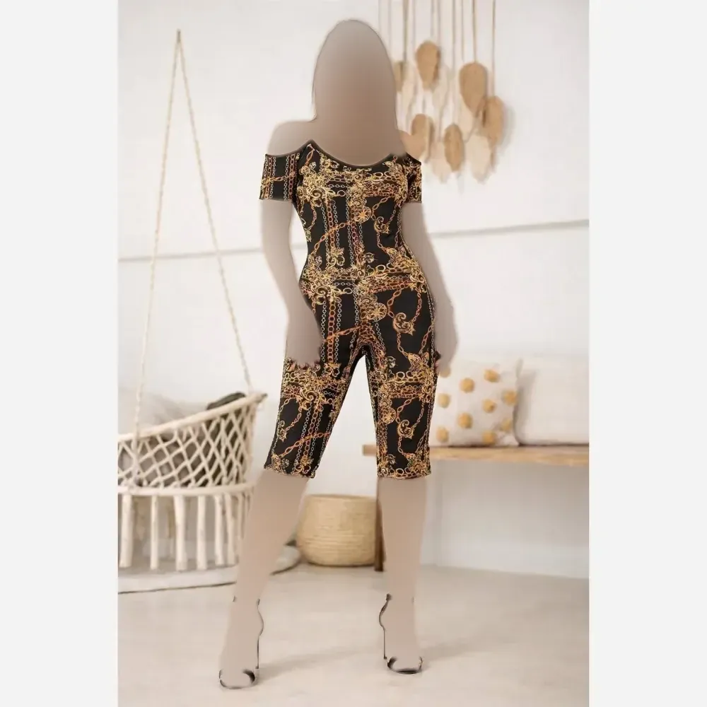 تاپ و شلوارک تینا فلامنت لطیف کشی سایز فری 38 تا 46