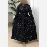 پیراهن زنانه مدل آیه جنس بوگاتی درجه یک فری سایز