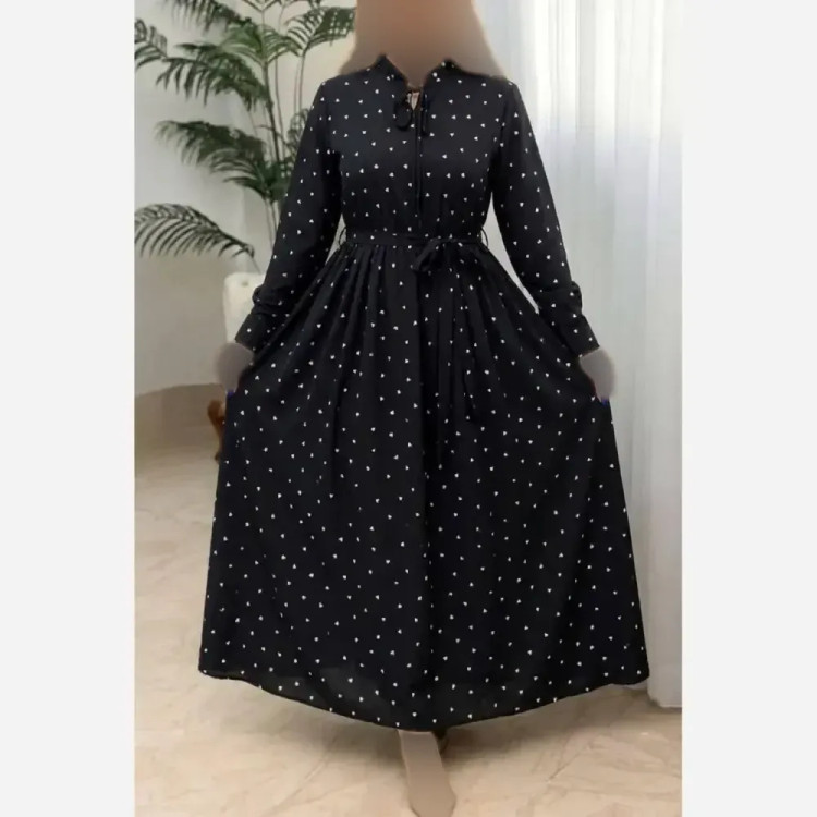 پیراهن زنانه مدل آیه جنس بوگاتی درجه یک فری سایز