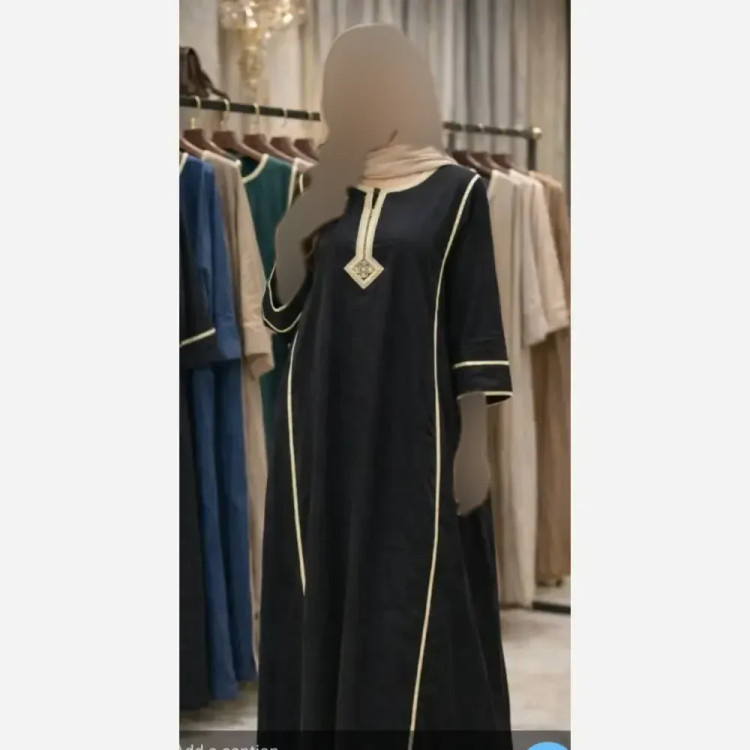 مانتو مدل پوپک تمام نخ خنک و سبک ضد تعریق رنگ مشکی و شیری فری سایز