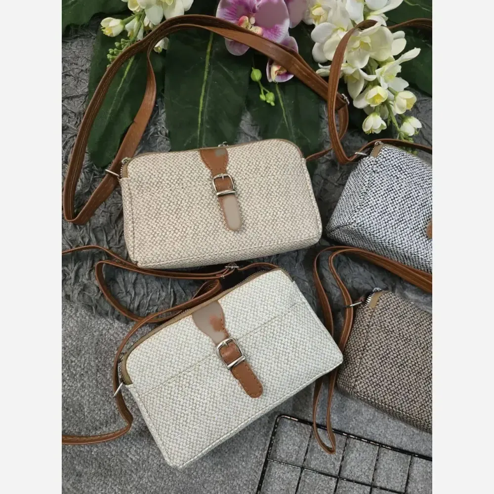 کیف رویال جنس کنفی طرح چرم سایز آزاد