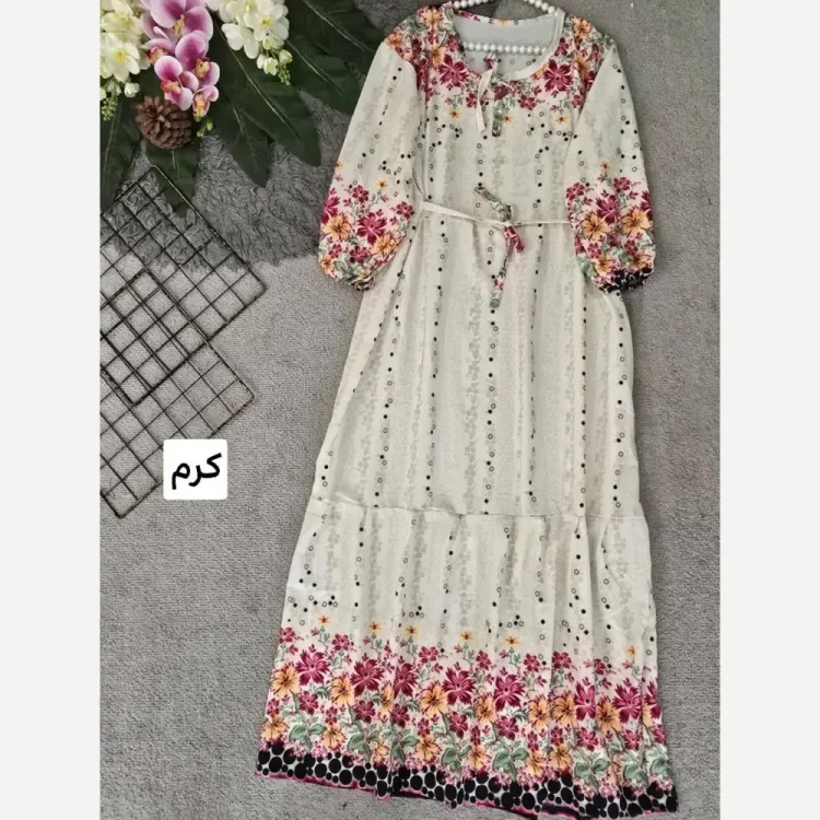 ساحلی زنانه مدل سرو جنس بوگاتی شیک و مجلسی سایز فری سایز