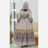ساحلی زنانه جنس بوگاتی درجه یک رنگ کرم کله غازی موکا فری سایز