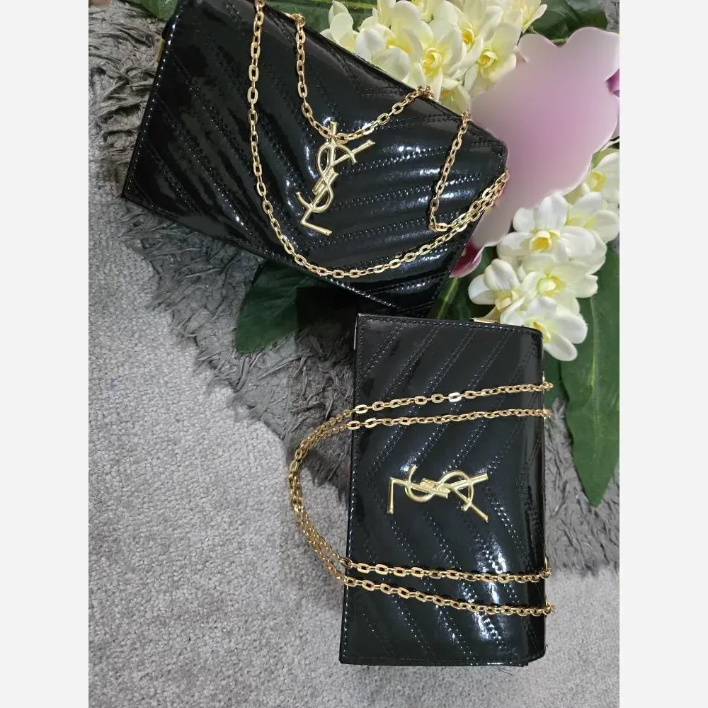 کیف مجلسی لادن جنس ورنی رنگ بندی متنوع