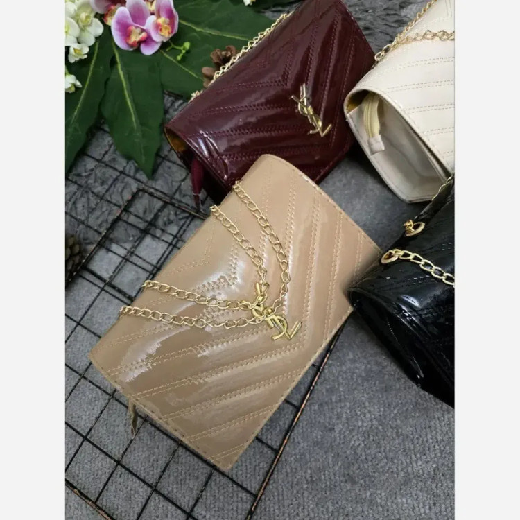 کیف مجلسی لادن جنس ورنی رنگ بندی متنوع