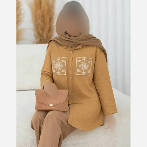 تونیک مانتویی لنین آنزیم شده درجه یک مدل کاکوتی فری سایز