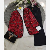 کت گلیمی تافته سوزن دوزی سنتی فری سایز