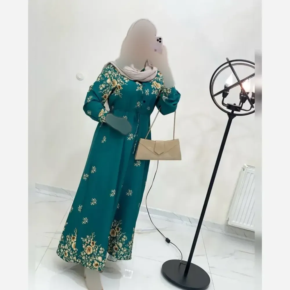 ساحلی زنانه کرپ بوگاتی قد بلند فری سایز 36 تا 46