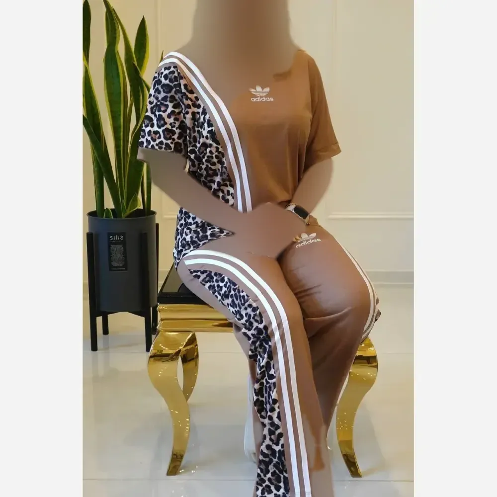 تیشرت شلوار مدل ترانه پنبه ای فری سایز
