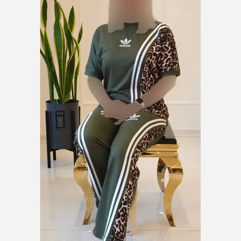 تیشرت شلوار مدل ترانه پنبه ای فری سایز