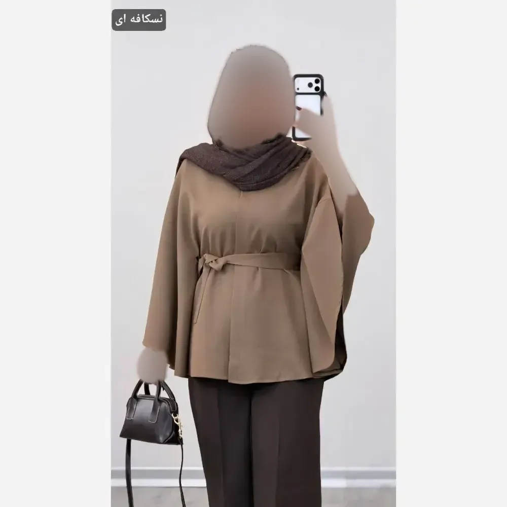 شنل روژان مازراتی درجه یک فری سایز تا 58 زنانه مجلسی شیک