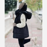 پافر کمرگت میکرو زنانه مشکی فری سایز قد 85/80