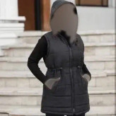 پافر کمرگت میکرو زنانه مشکی فری سایز قد 85/80