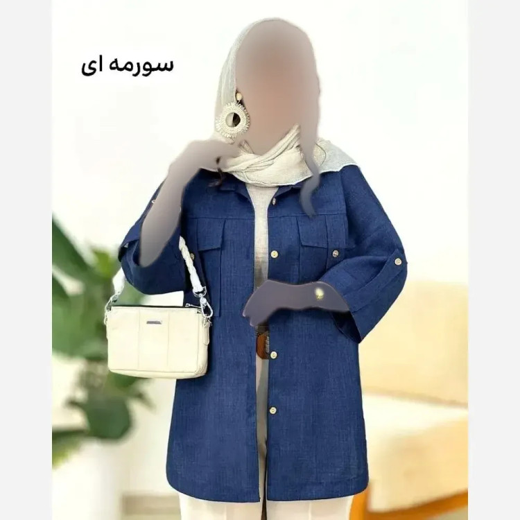 مانتو زنانه مدل دیانا جنس لنین نچرال سایز فری 36 تا 46 رنگبندی متنوع