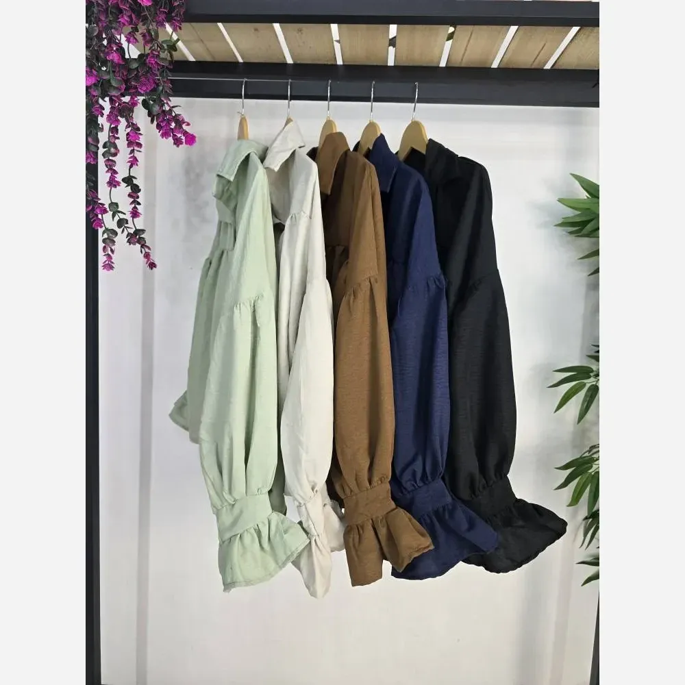 شومیز باکسی چینه پنبه سوپر طرح ابرو بادی فری سایز 36 تا 48