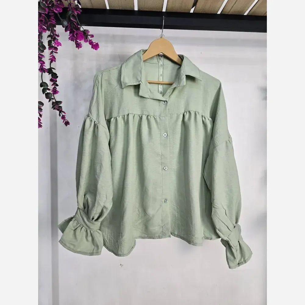 شومیز باکسی چینه پنبه سوپر طرح ابرو بادی فری سایز 36 تا 48