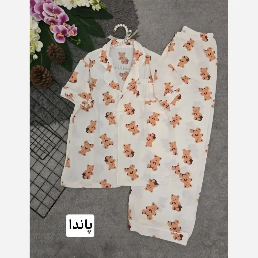ست هانا نخی وارداتی خنک و سبک فری سایز