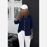 شومیز لنین مدل ترنم سایز 38 تا 48