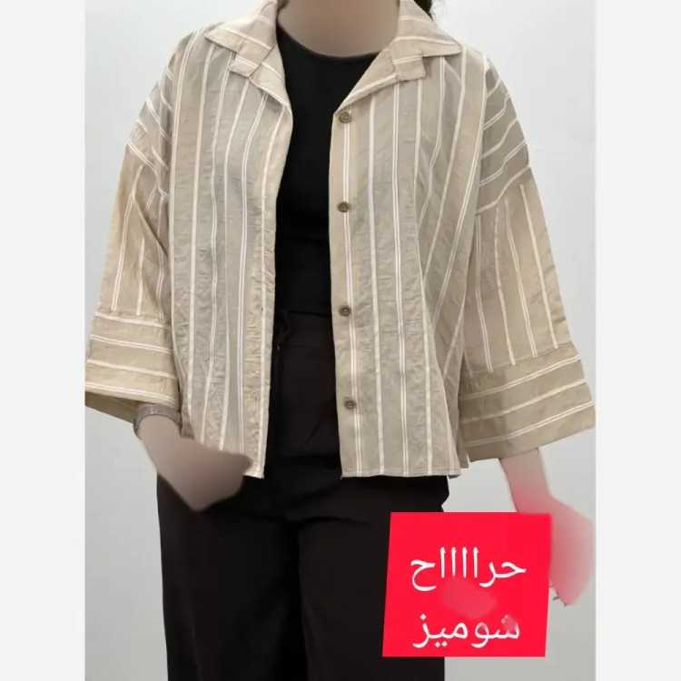 شومیز باکسی هیلان پری سیلک زنانه سایز فری 36 تا 46 مناسب تابستان