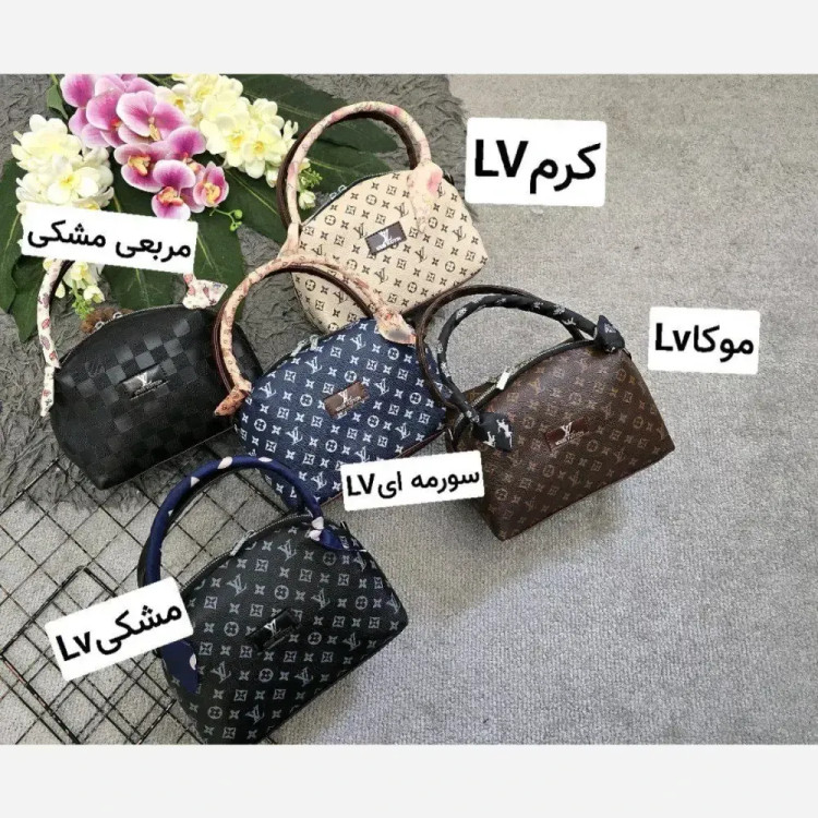 کیف مژگان چرمی با کیفیت بند بلند جادار سایز آزاد رنگ بندی متنوع