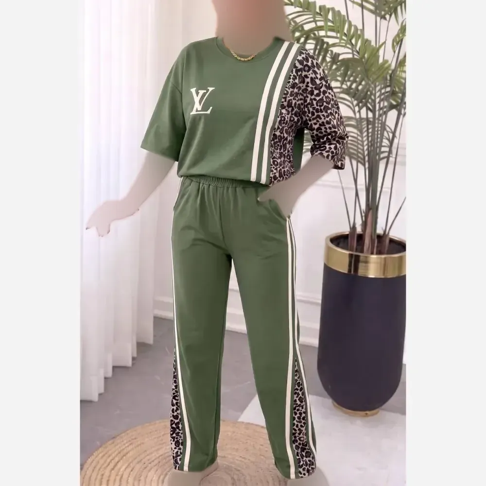 ست لباس زنانه ترانه جنس پنبه سایز 38 تا 46
