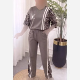 ست لباس زنانه ترانه جنس پنبه سایز 38 تا 46