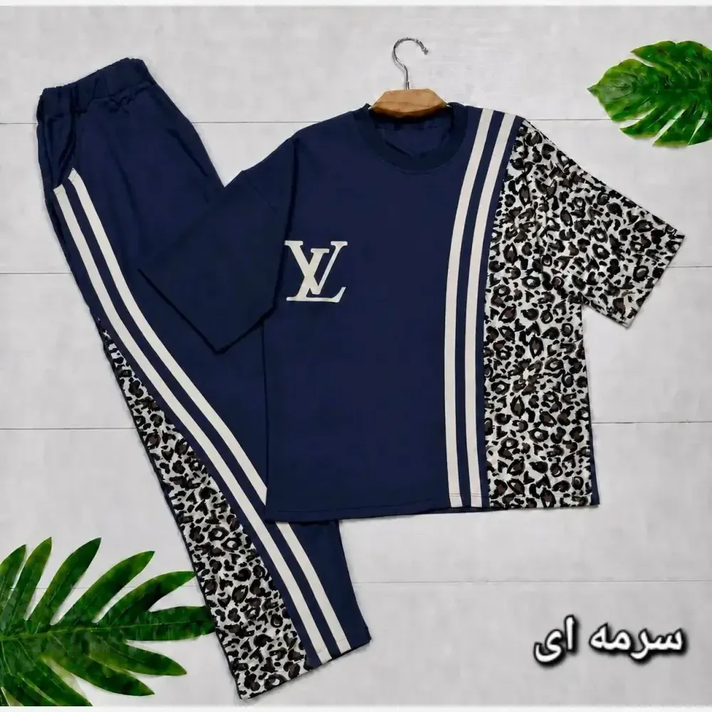 ست لباس زنانه ترانه جنس پنبه سایز 38 تا 46