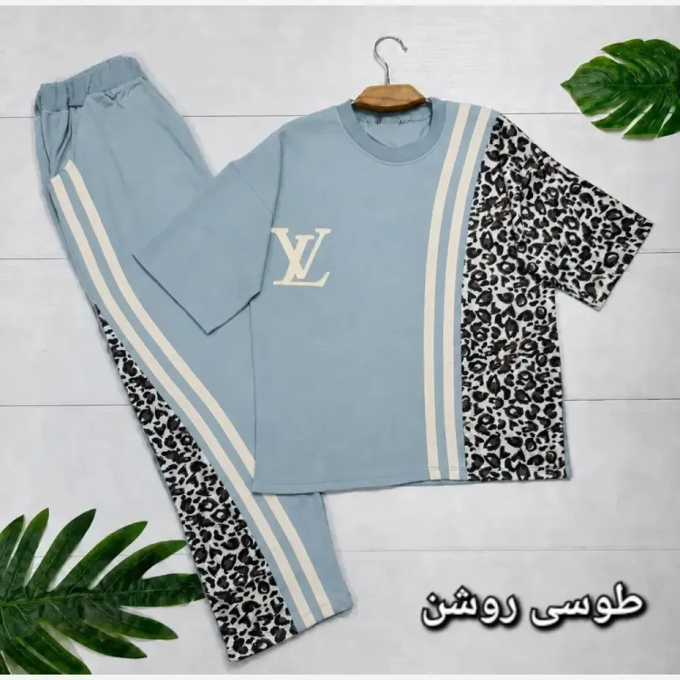 ست لباس زنانه ترانه جنس پنبه سایز 38 تا 46
