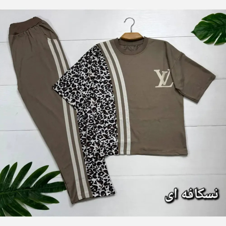 ست لباس زنانه ترانه جنس پنبه سایز 38 تا 46