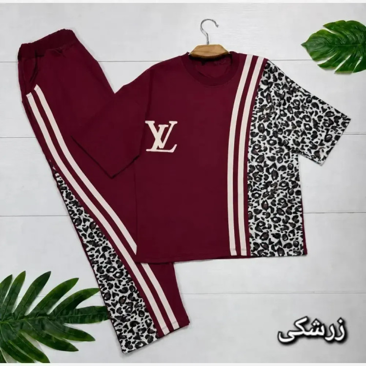 ست لباس زنانه ترانه جنس پنبه سایز 38 تا 46