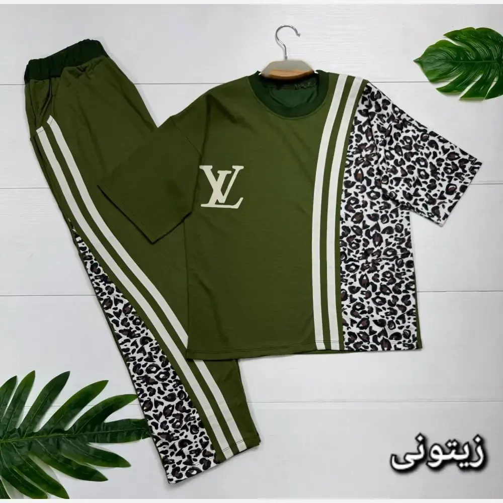 ست لباس زنانه ترانه جنس پنبه سایز 38 تا 46