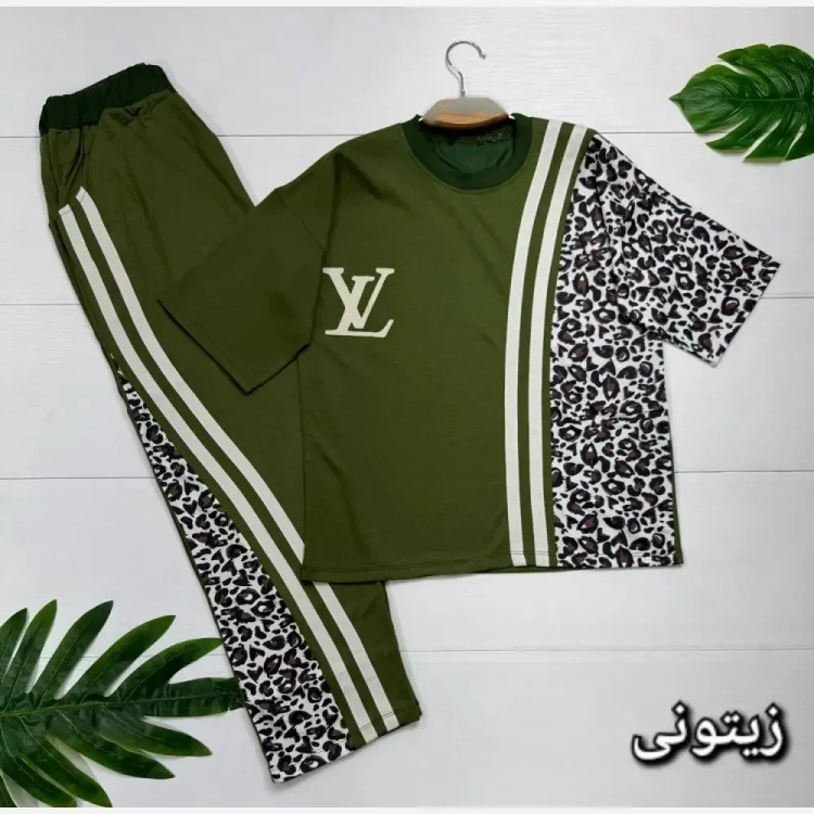 ست لباس زنانه ترانه جنس پنبه سایز 38 تا 46