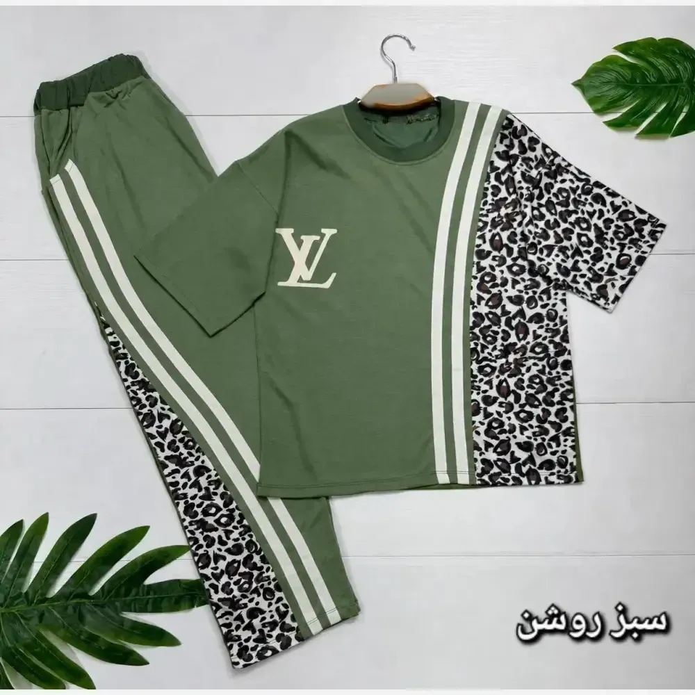 ست لباس زنانه ترانه جنس پنبه سایز 38 تا 46