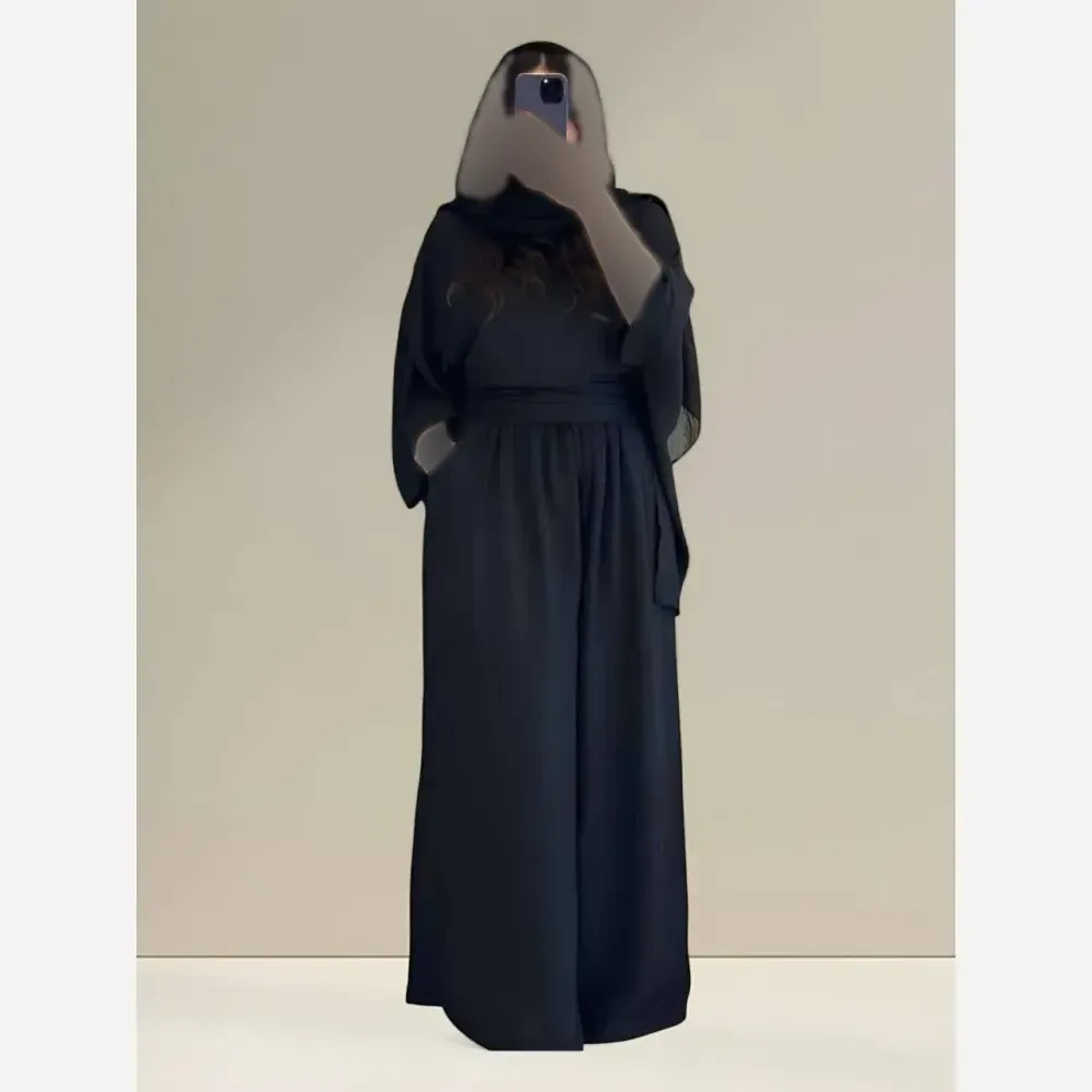 ست شومیز و شلوار زنانه جنس شانتون سایز فری مناسب 38 تا 48 رنگی