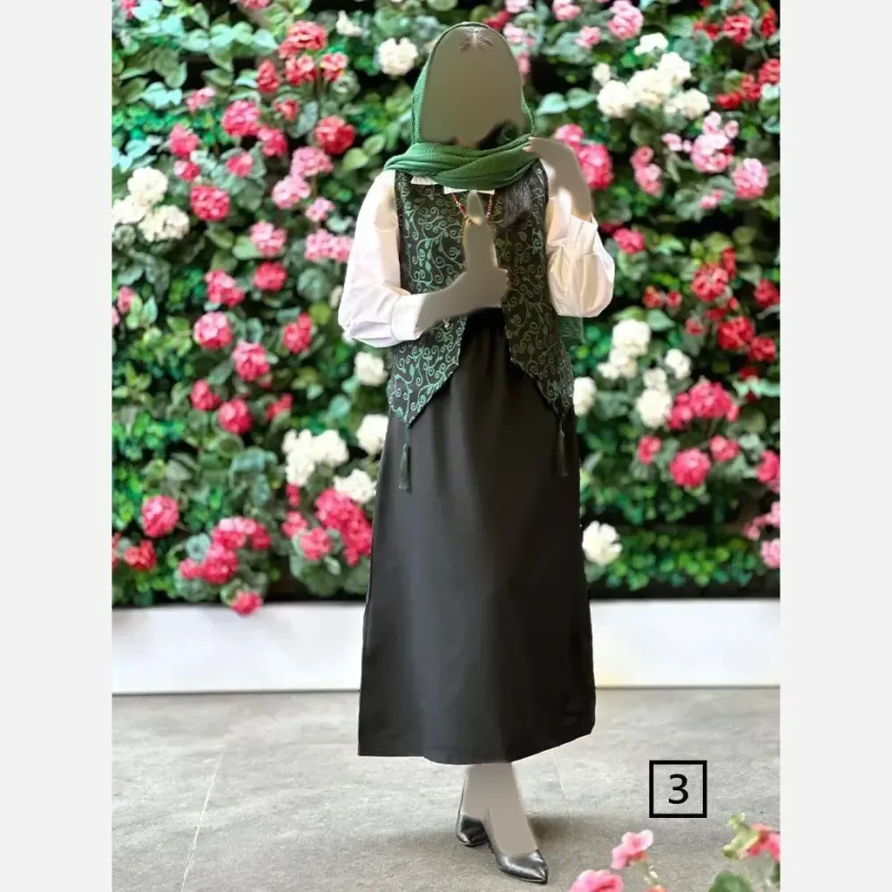 ژیله زنانه گلبهار تافته سوزن دوزی فری سایز 36 تا 46 دو رنگبندی