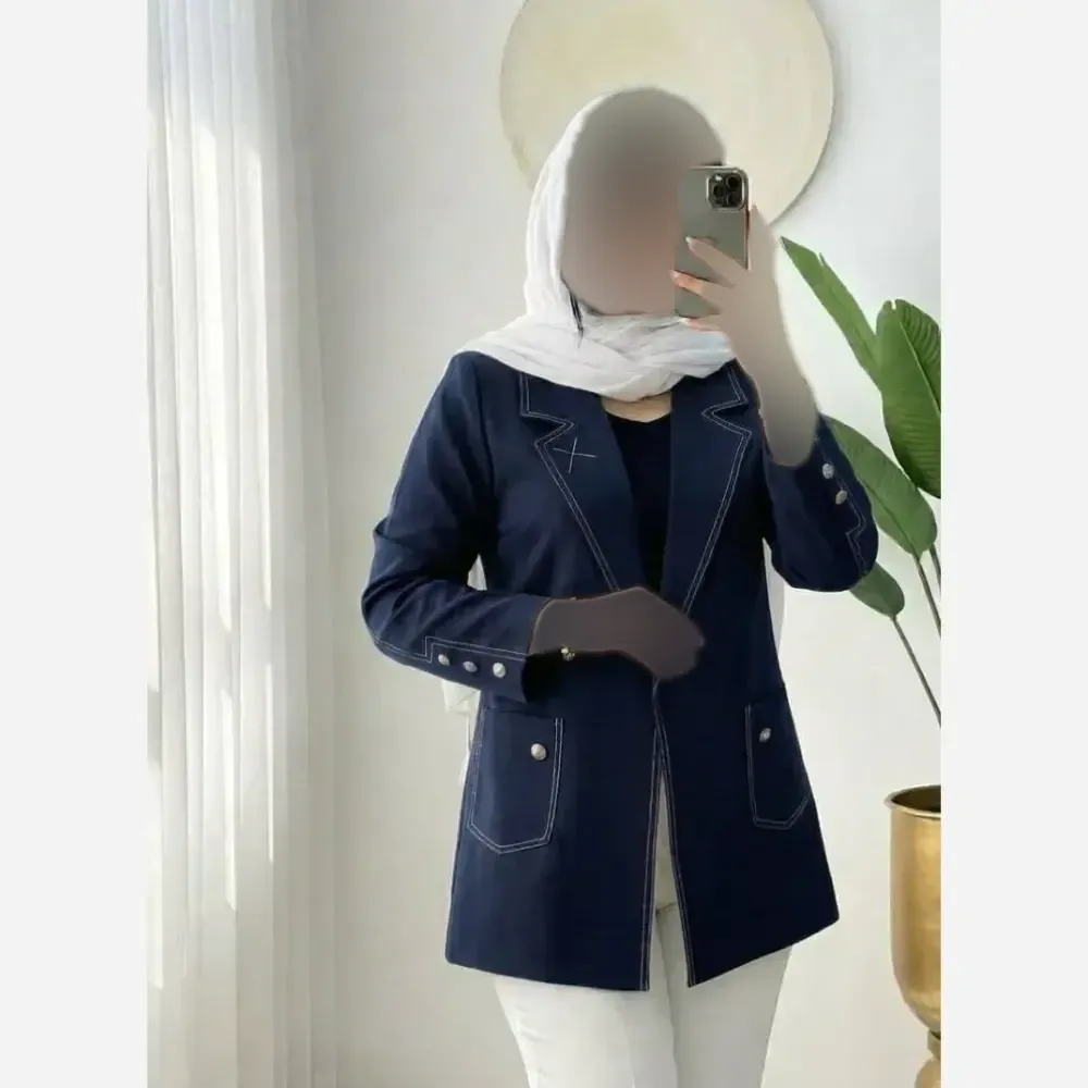 کت مزونی اسنا جنس دبل مازراتی درجه یک رنگ بندی متنوع سایز 1 و 2