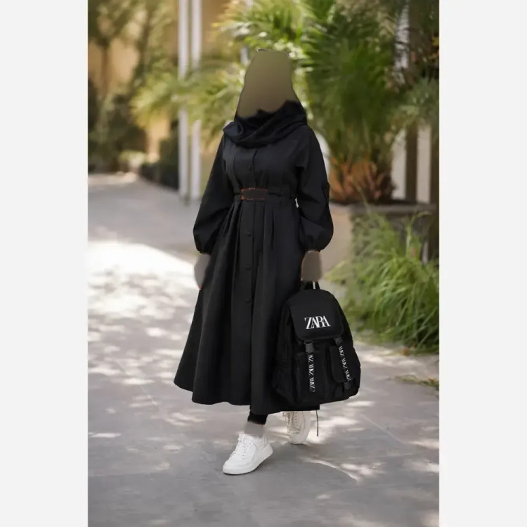 کوله پشتی زارا نانسی ضد آب مشکی سایز آزاد کیفیت عالی