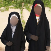 چادر دانشجویی دخترانه کرپ حریرالاسود مشکی