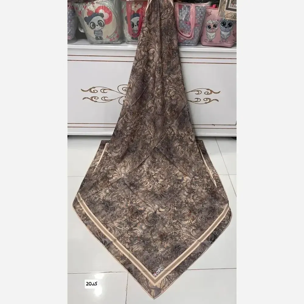 روسری نخی دست دوز گلناز قواره 140