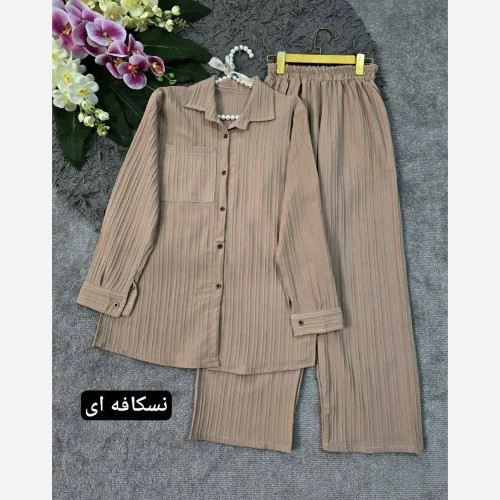 ست لباس زنانه سنبل الطیب جنس ایوا فری سایز
