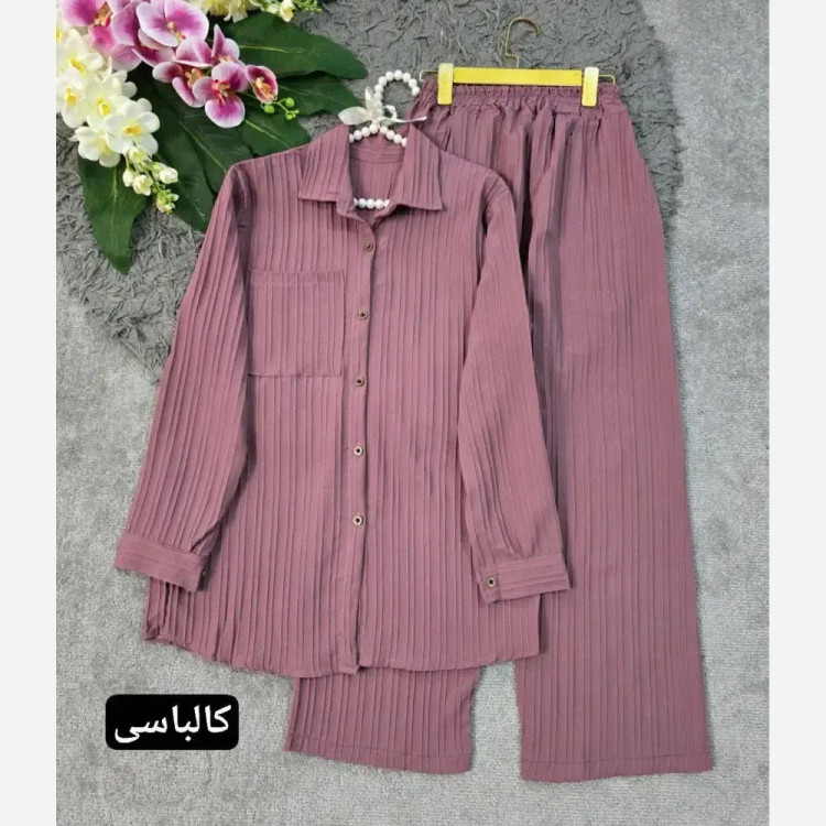 ست لباس زنانه سنبل الطیب جنس ایوا فری سایز