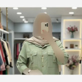 شومیز مانتویی دیپلمات شانتون جیب دار زنانه
