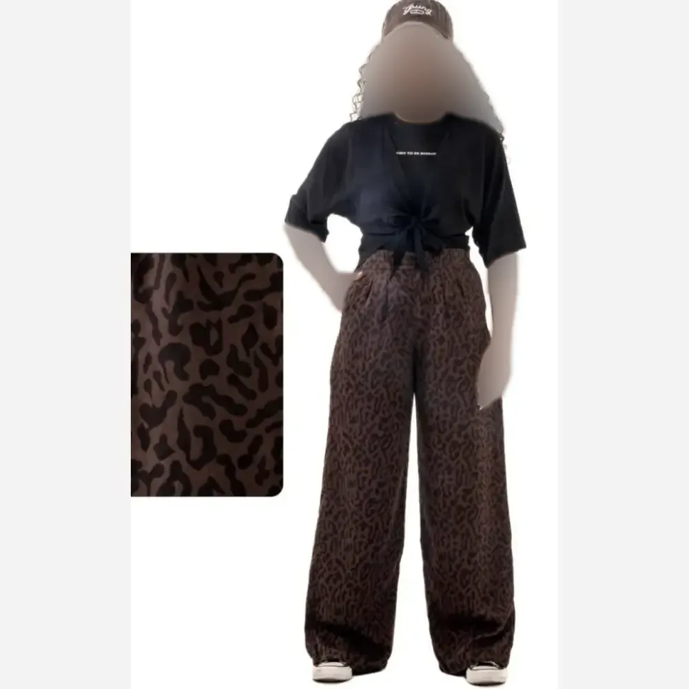 شلوار سیلک بگ زنانه، جنس سیلک درجه یک، رنگ بندی ژورنال، سایز L XL XXL