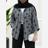 شومیز سارینا جنس ینزی لاینی شاین دار فری سایز