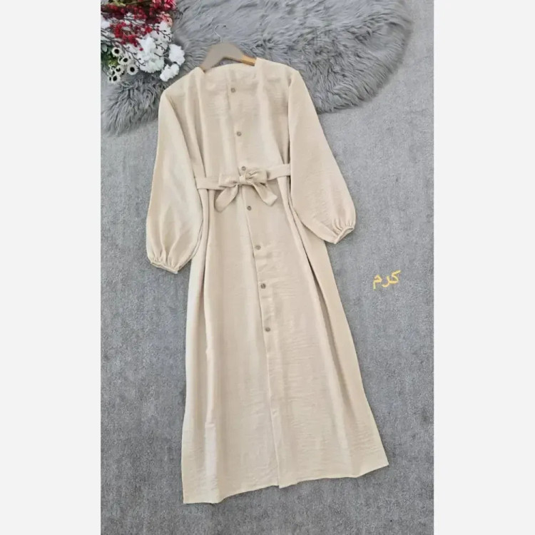 مانتو بلند زنانه دنیا شانتون فری سایز قد 130 رنگ بندی متنوع