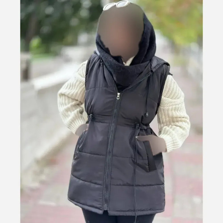 پافر کمرگت پاپیا میکرو کجراه مشکی فری سایز 38 تا 46