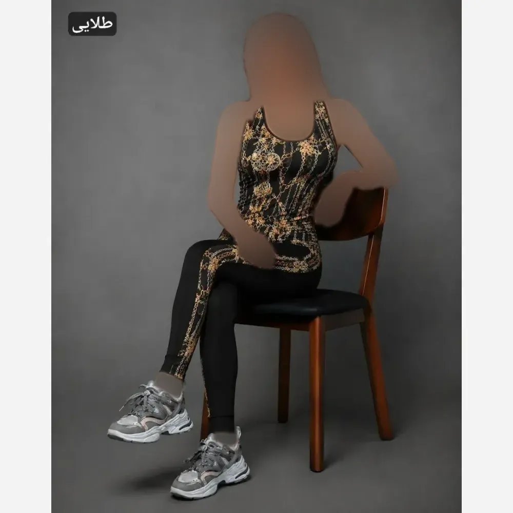 ست تاپ و شلوار پشت ضربدری ویسکوز الیزه فول کش سایز 36 تا 50