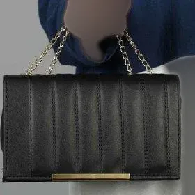 کیف لنسر چرم مشکی کیفیت اصلی اندازه 23 در 14 سانت