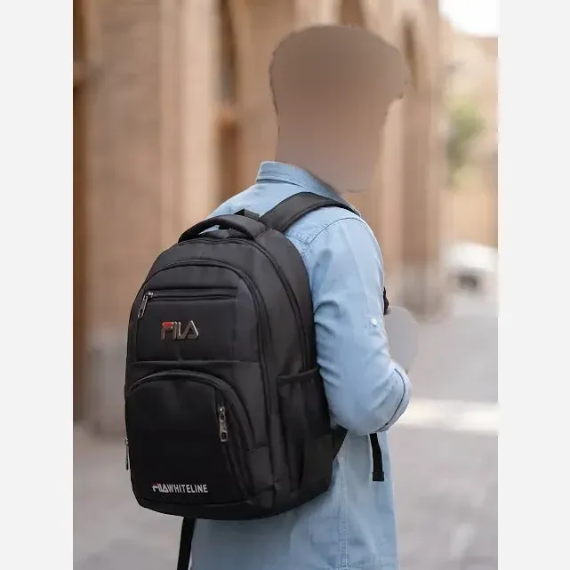 کوله پشتی دبیرستانی برزنتی دارای جای لپ تاپ و جا بطری آب