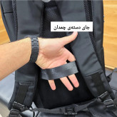 کوله پشتی لپتاپ دانشجویی و اداری قفل دار مناسب لپتاپ تا 17.5 اینچ مردانه و زنانه
